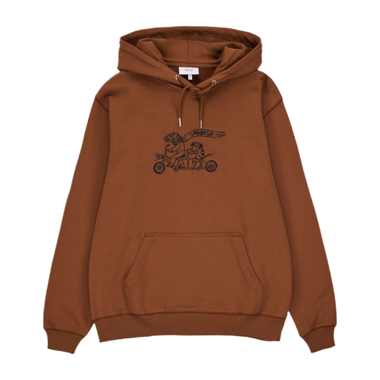 Cycling Cat Hooded Sweatshirt