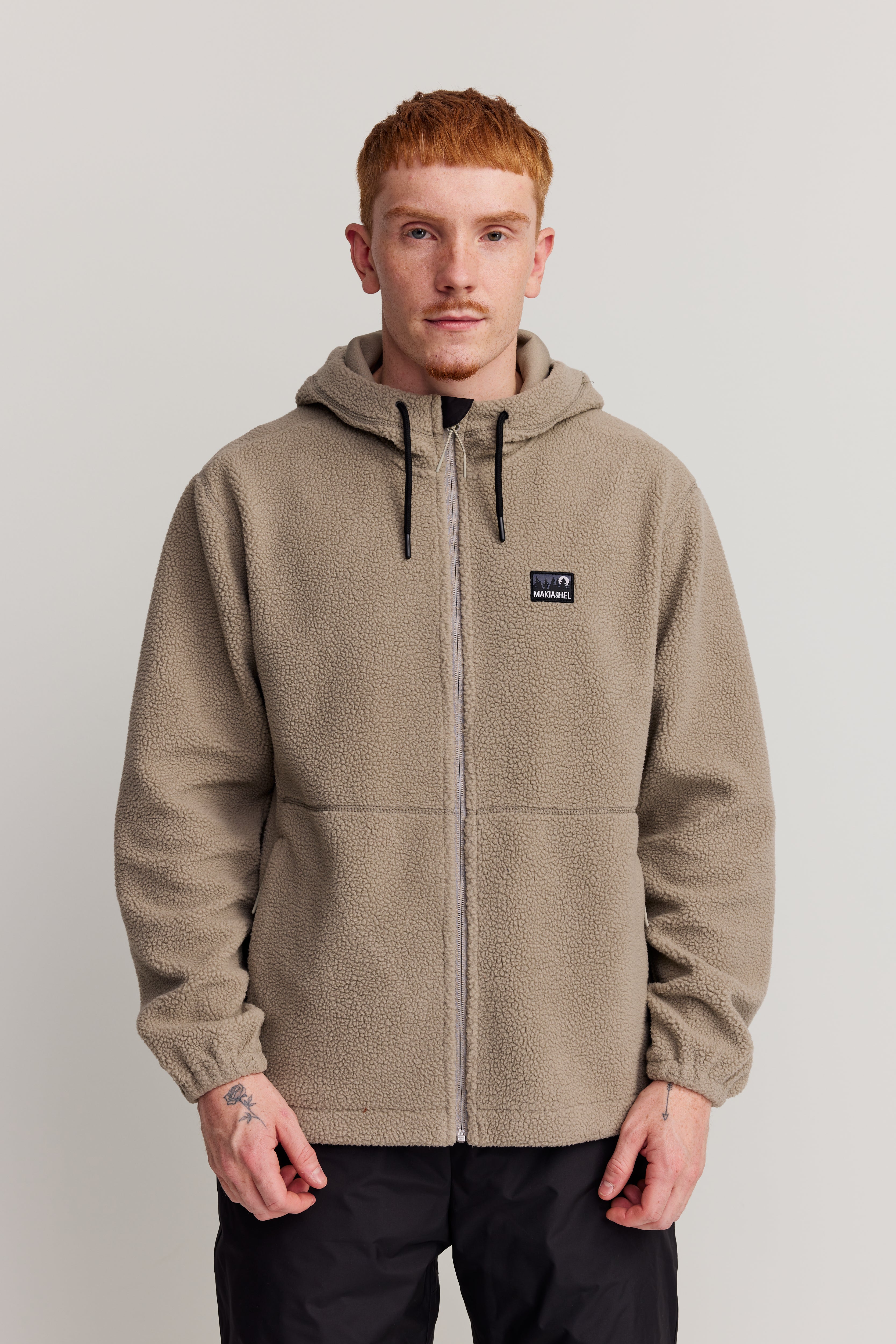 Gravel Hooded Fleece