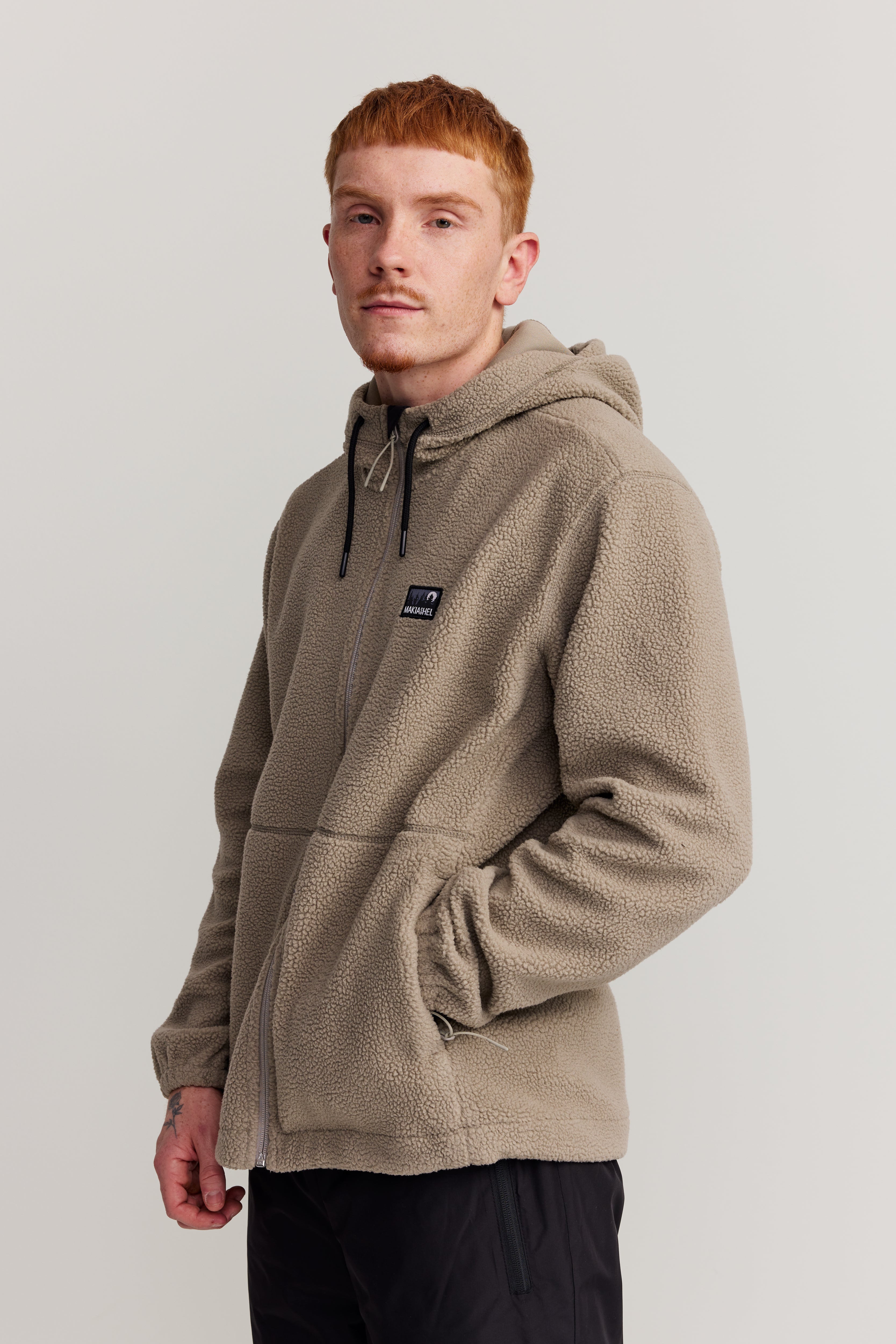 Gravel Hooded Fleece