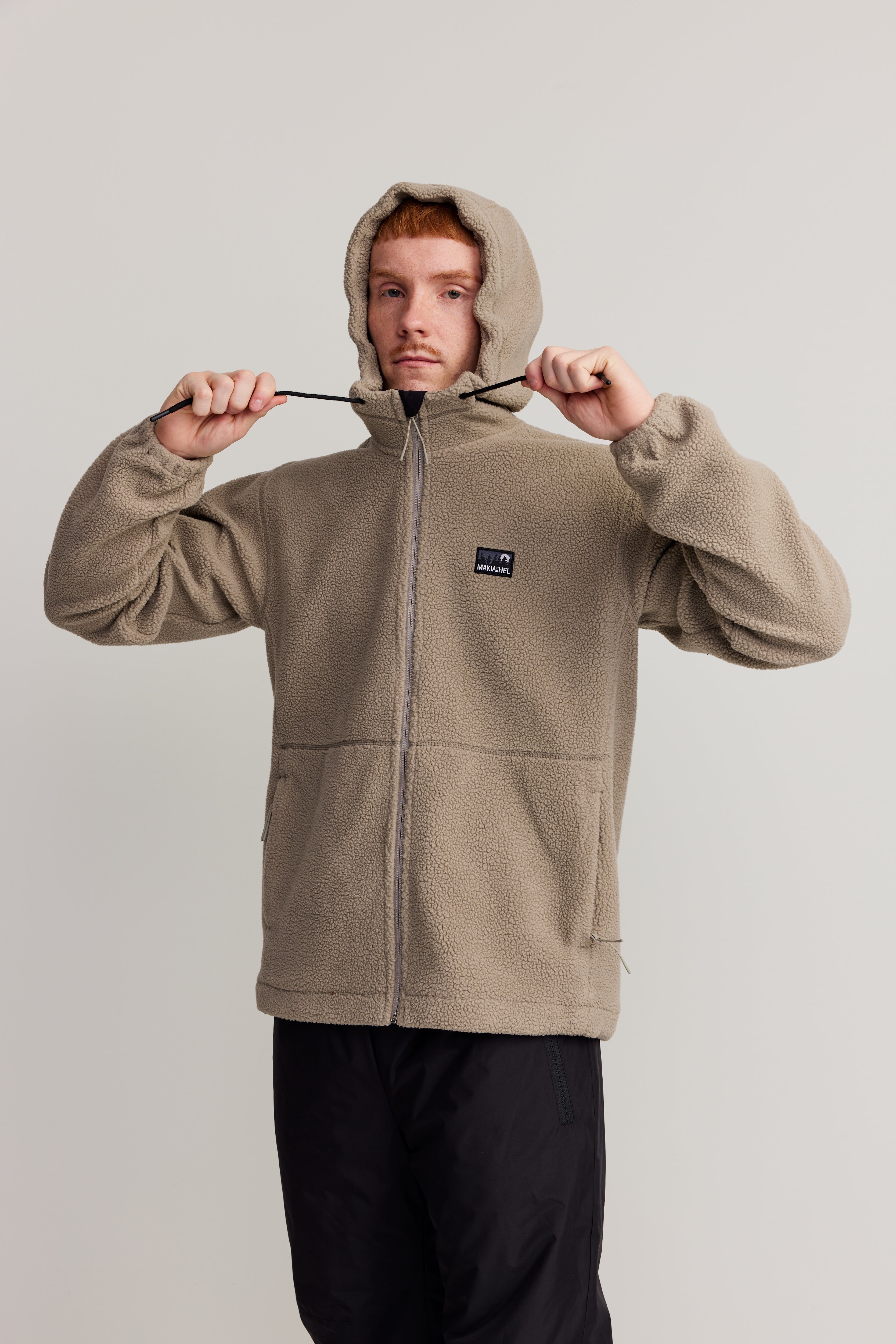 Gravel Hooded Fleece