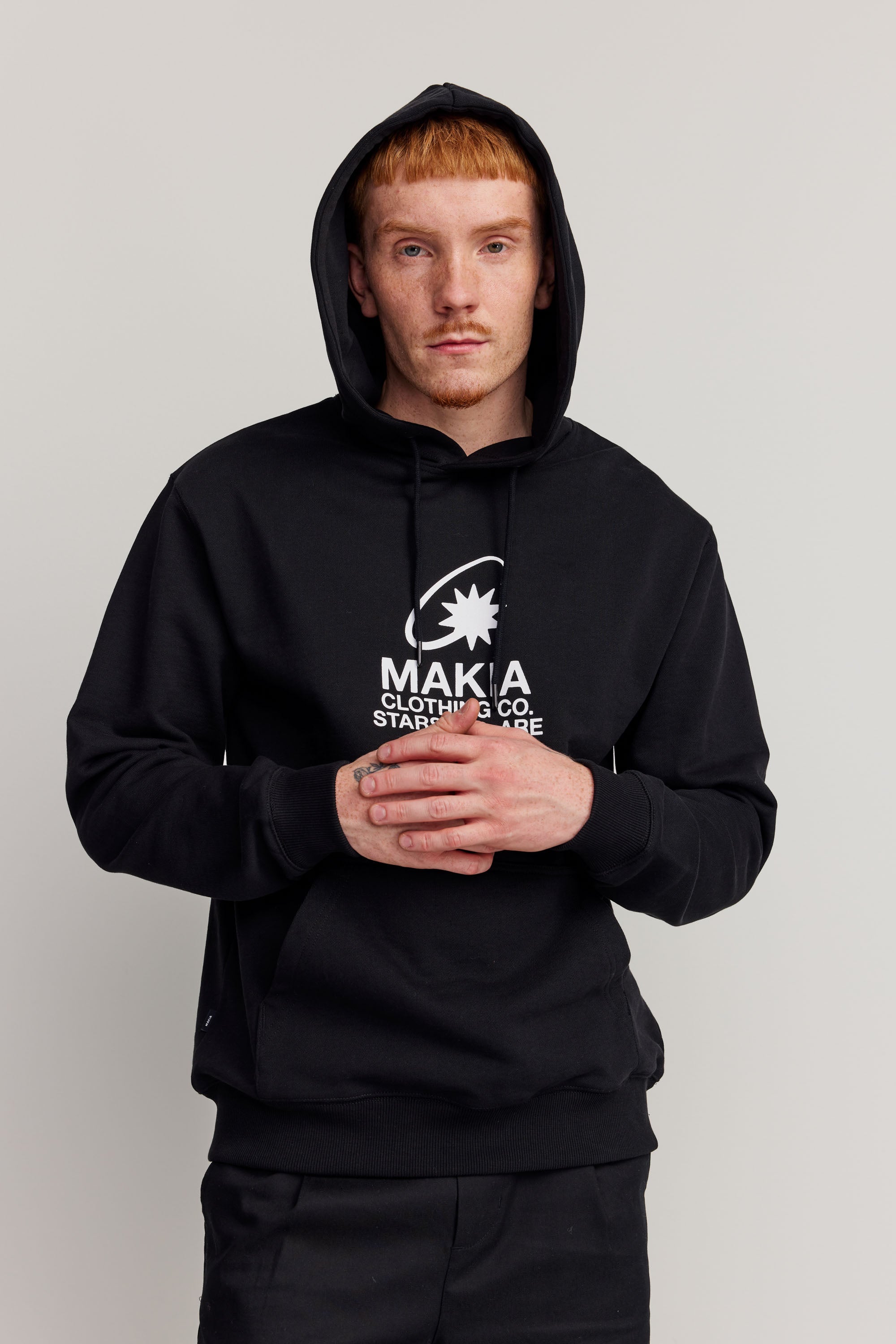 Aligned Hooded Sweatshirt