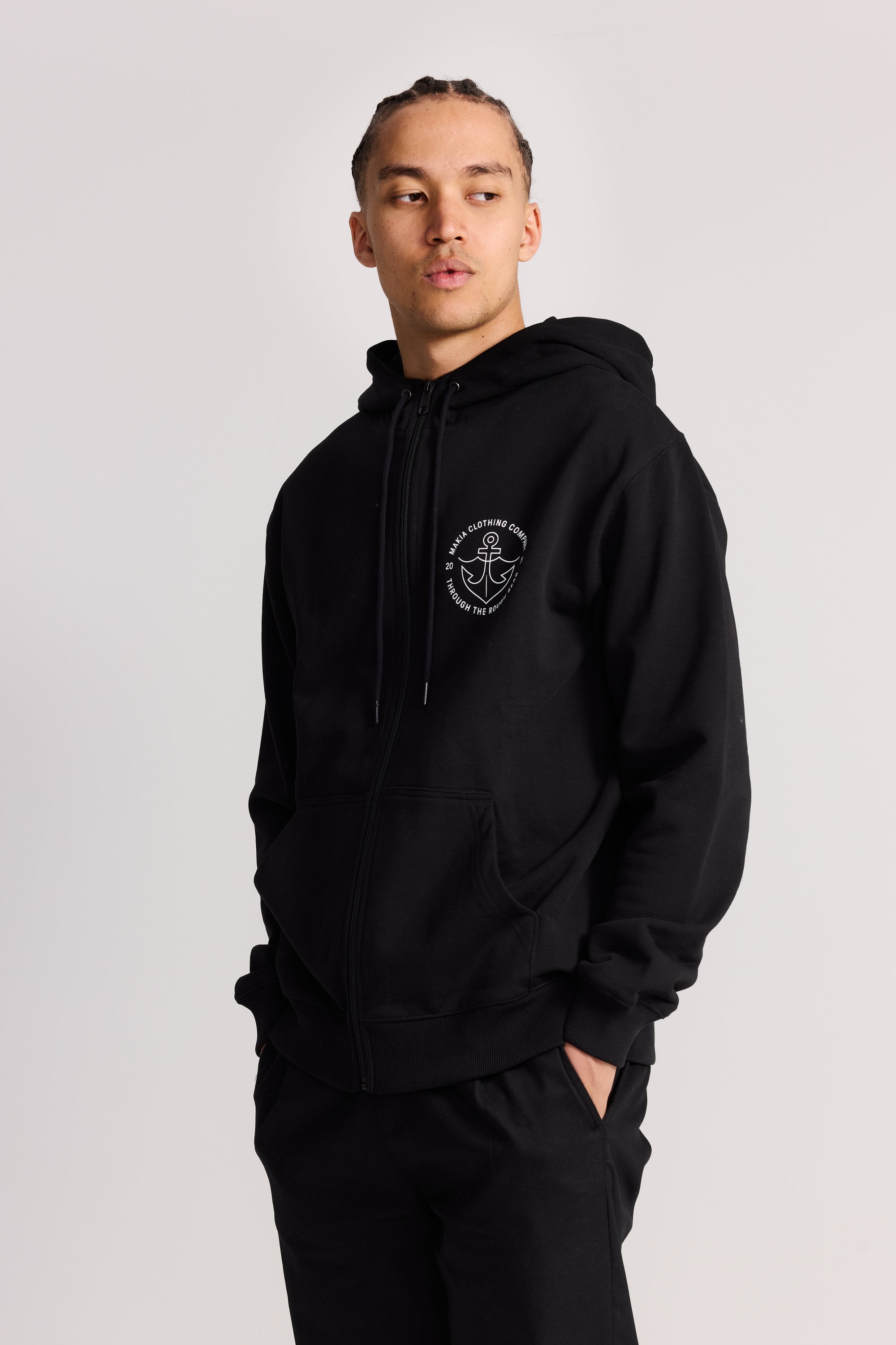 Hook Hooded Zip Sweatshirt