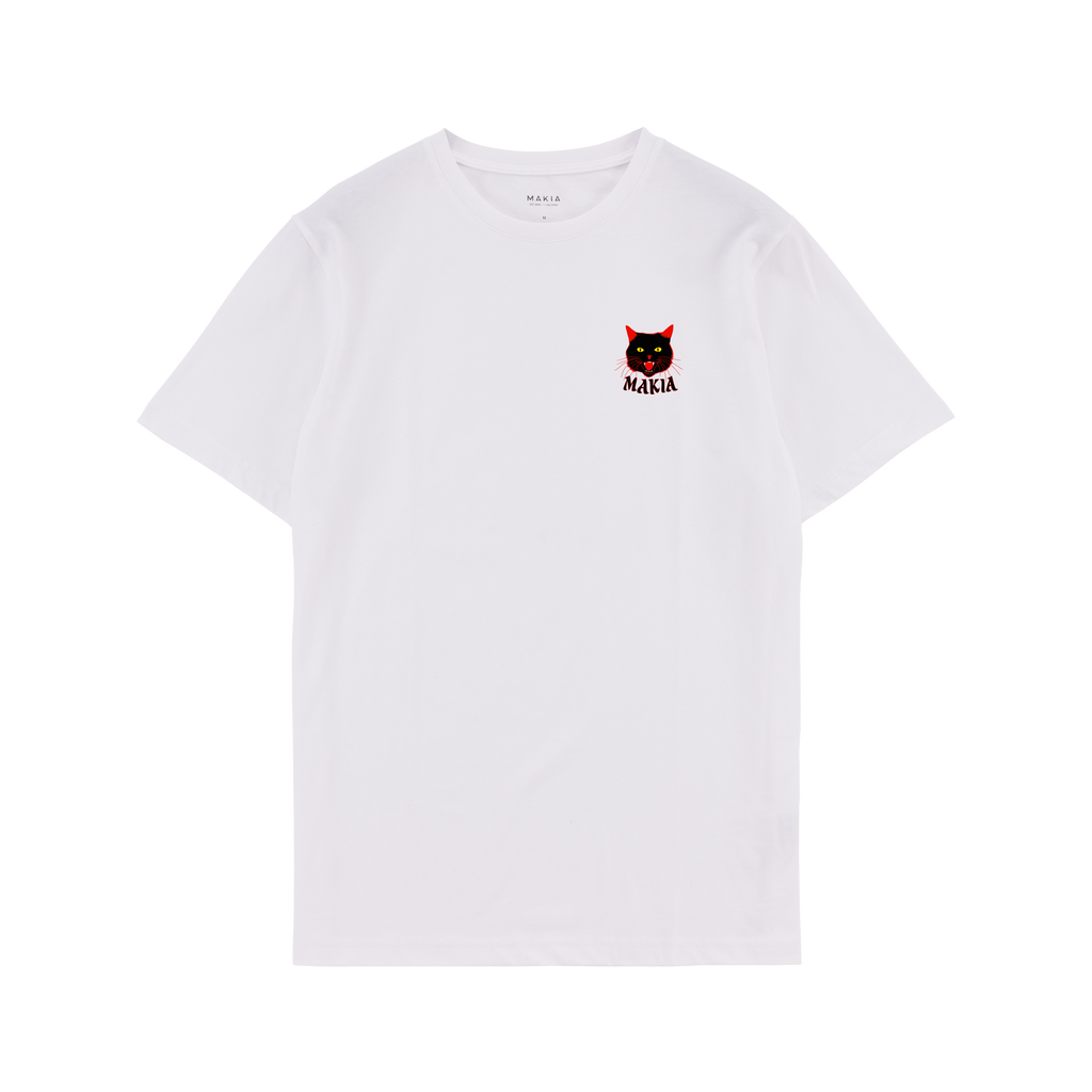 M21631_001_XXL; M21631_001_XL; M21631_001_S; M21631_001_M; M21631_001_L; Makia Feline T-shirt  /  