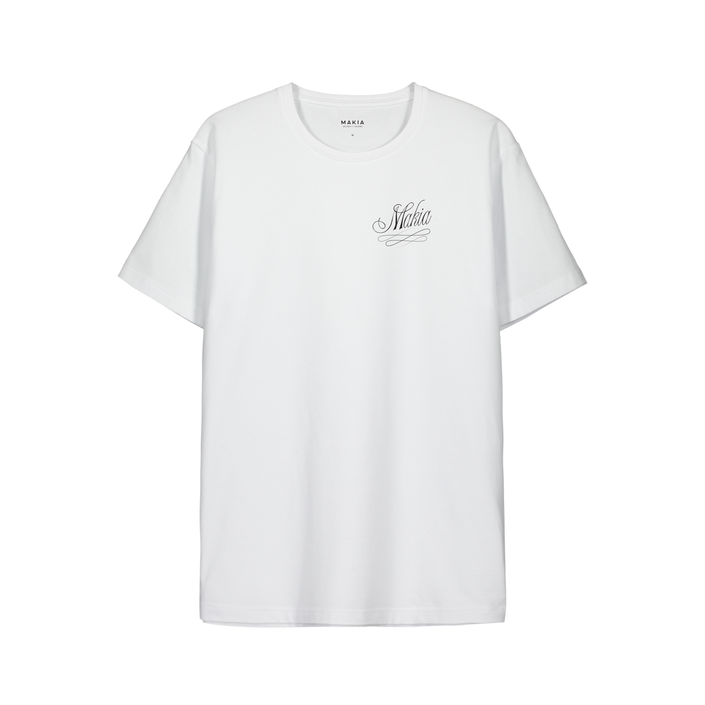 M21640_001_XXL; M21640_001_XL; M21640_001_L; M21640_001_M; M21640_001_S; Makia Manda T-shirt  /  