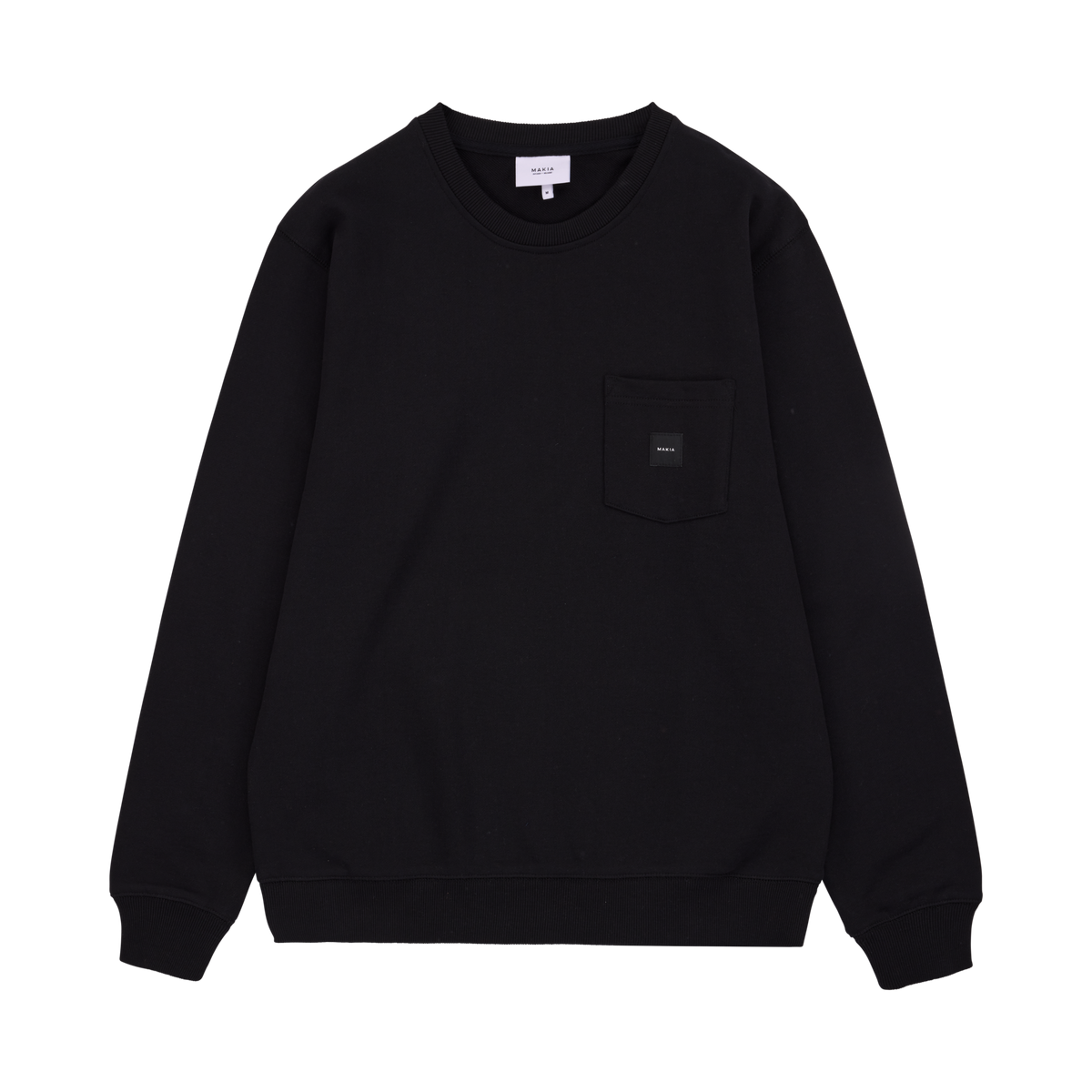 M41242_999_XXL; M41242_999_XL; M41242_999_S; M41242_999_M; M41242_999_L; Makia Square Pocket Sweatshirt  /  