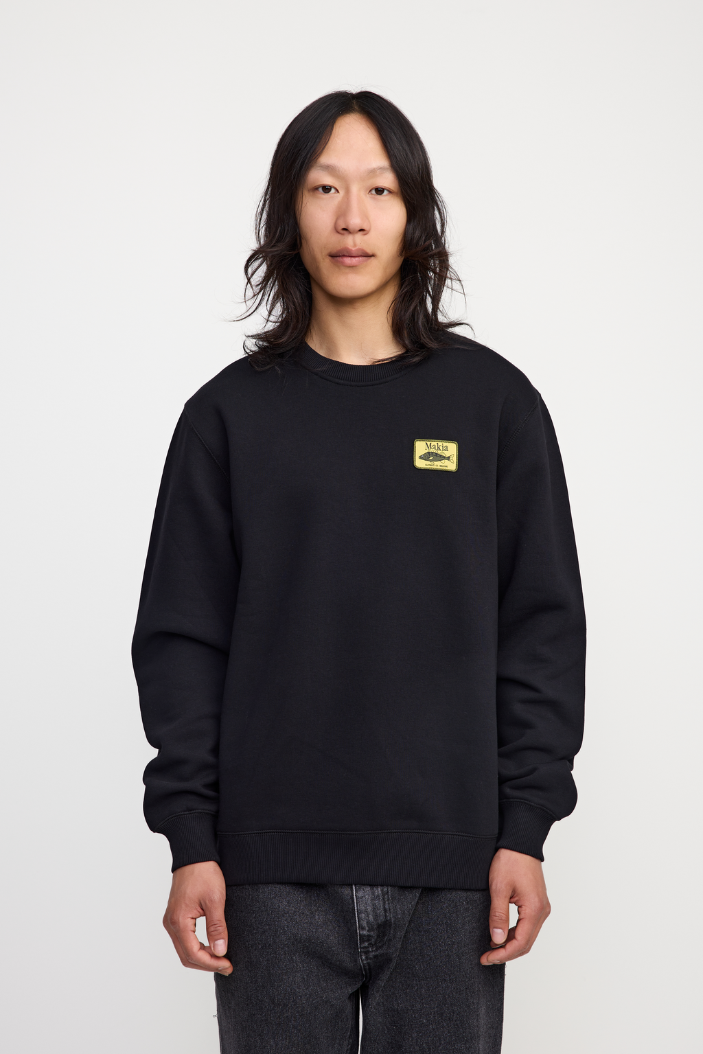 M41352_999_XXL; M41352_999_L; M41352_999_XL; M41352_999_S; M41352_999_M; Makia Abbore Sweatshirt  /  