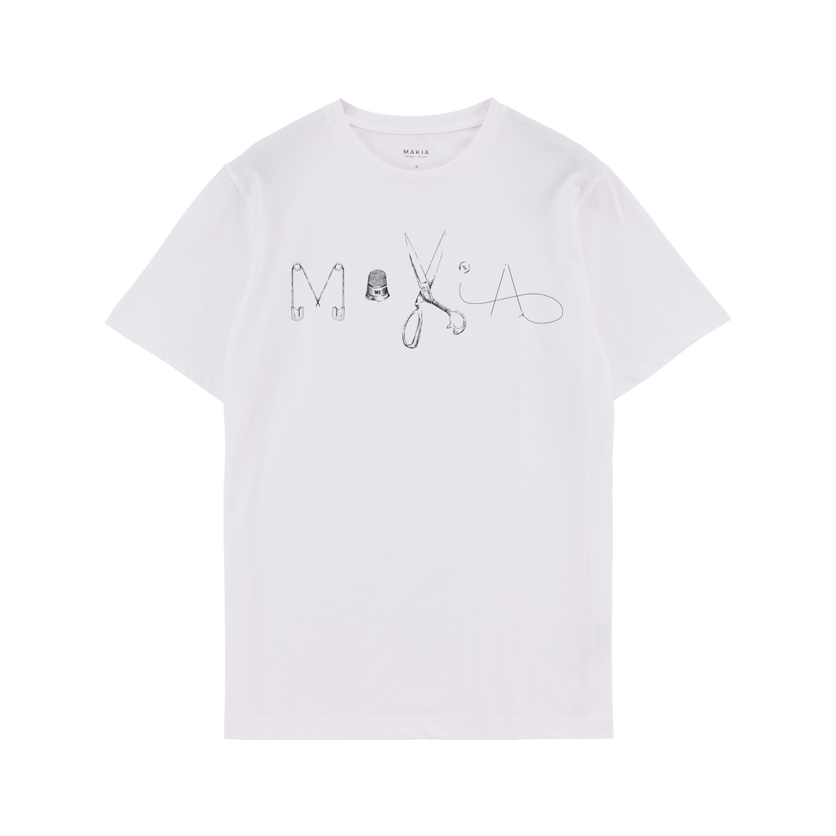 M21690_001_XXL; M21690_001_XL; M21690_001_S; M21690_001_M; M21690_001_L; Makia Tailor-made T-shirt  /  