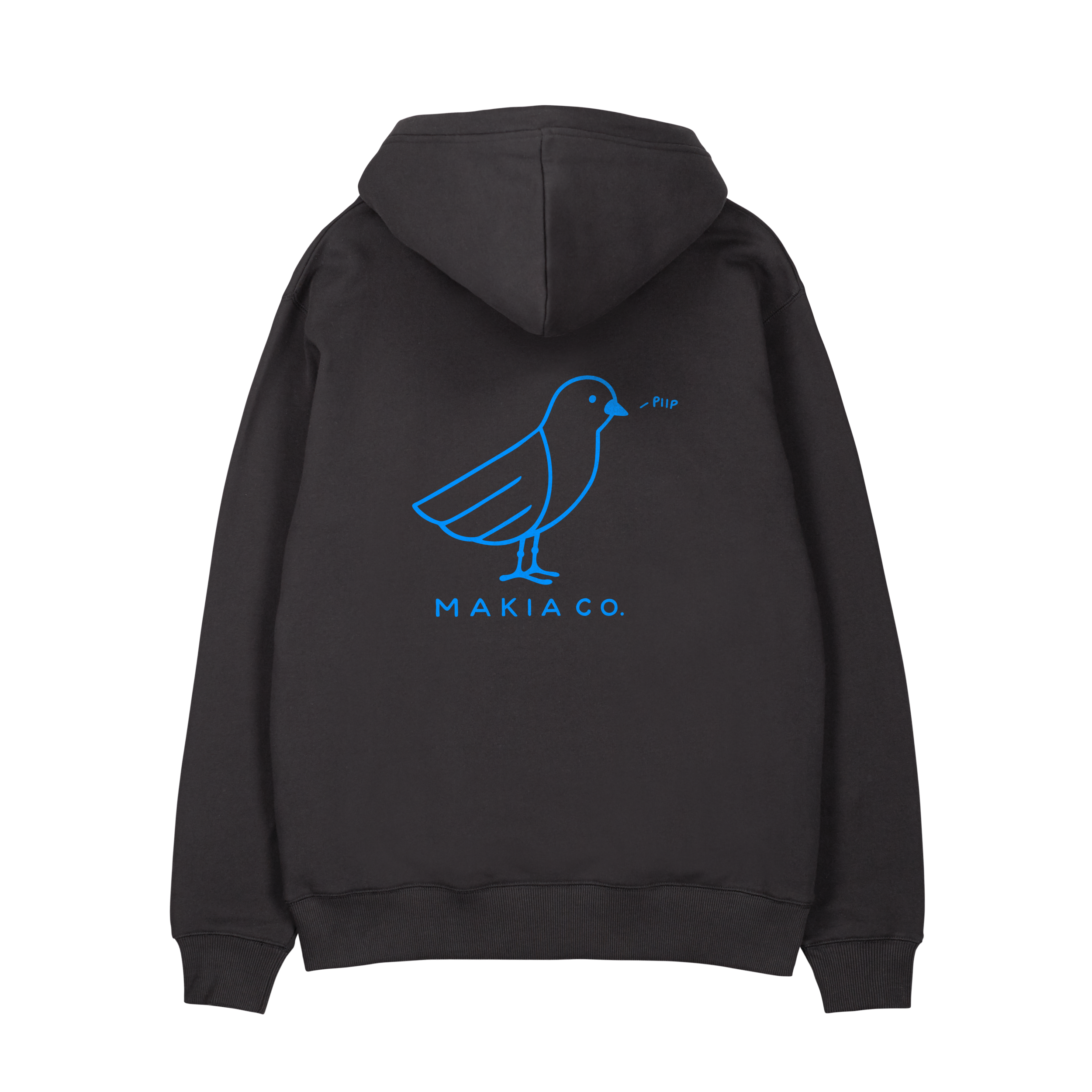 M40211_999_XXL_1; M40211_999_XL_1; M40211_999_L_1; M40211_999_M_1; M40211_999_S_1; Makia Tweeter Hooded Sweatshirt  /  