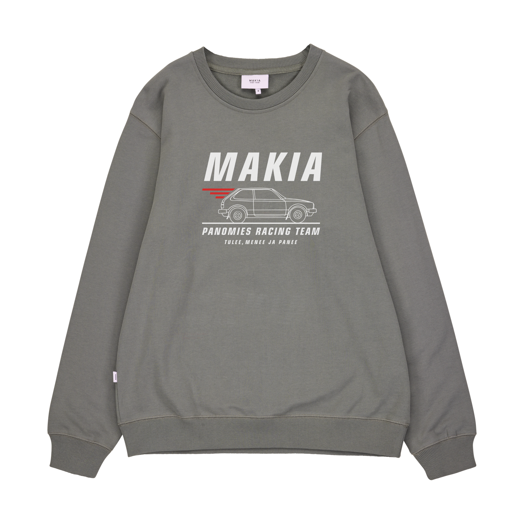 TANGRAM TSL LOGO SWEAT CREW WHITE （M） Sweatshirt - White (Mid