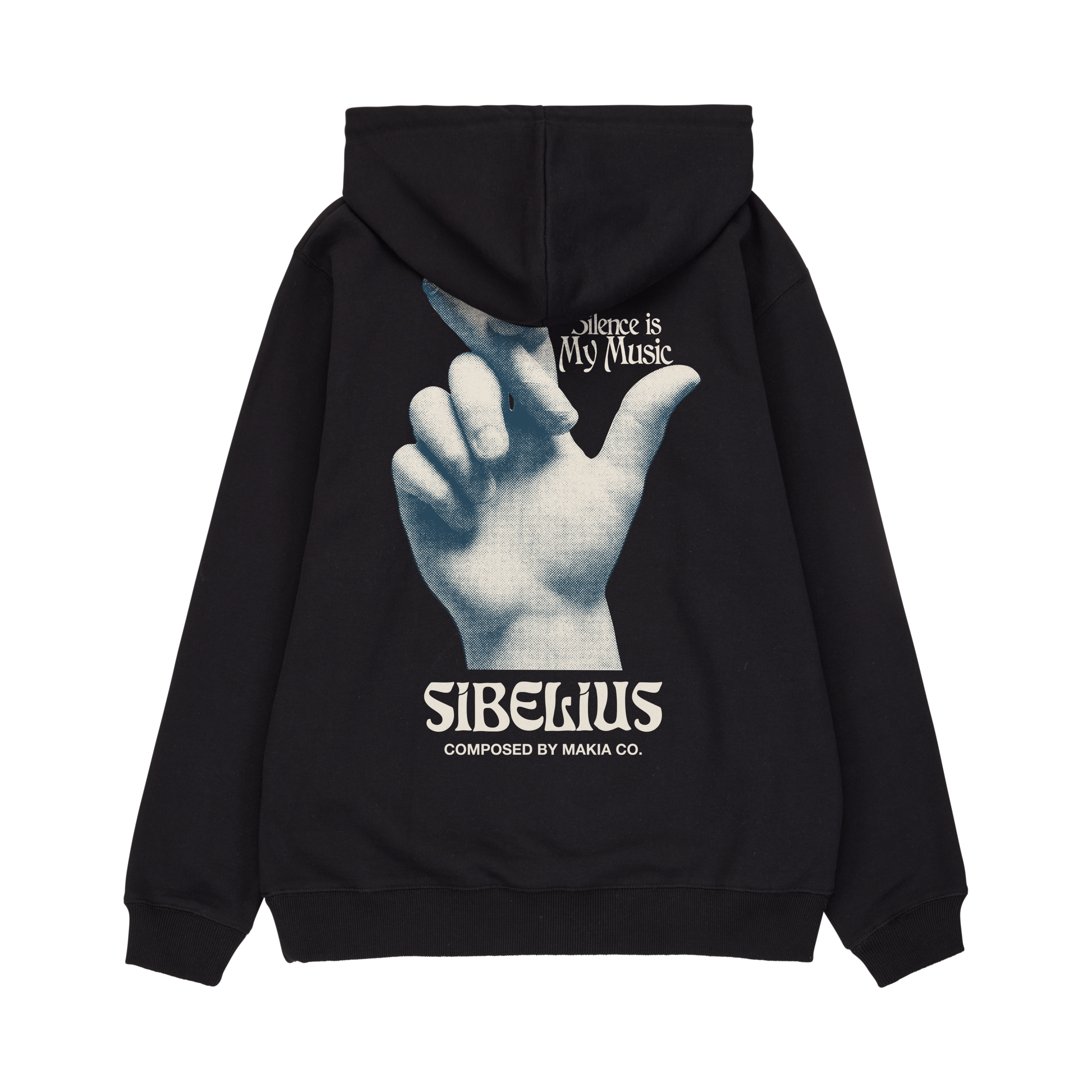 Silence Hooded Zip Sweatshirt