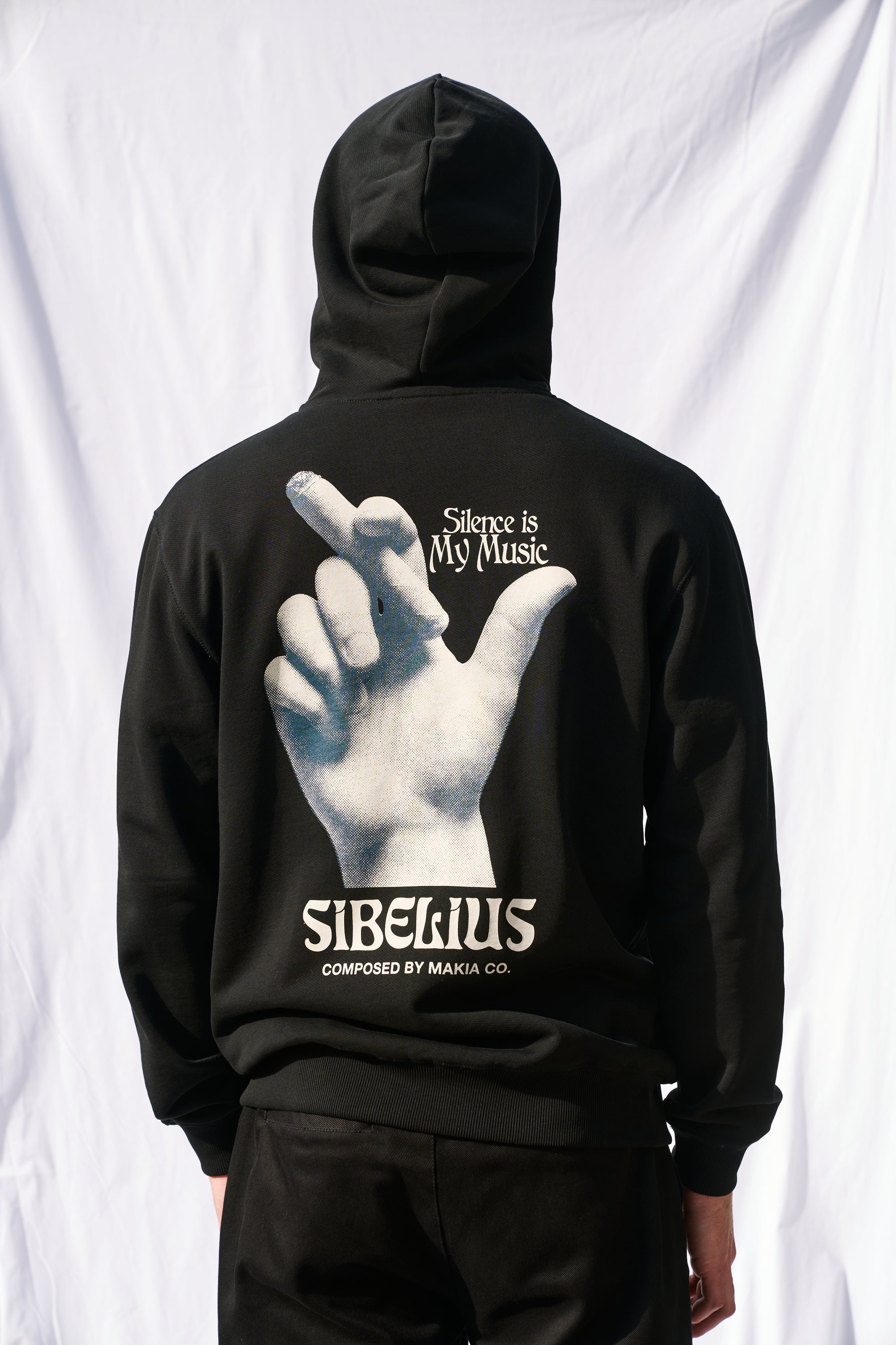 Silence Hooded Zip Sweatshirt