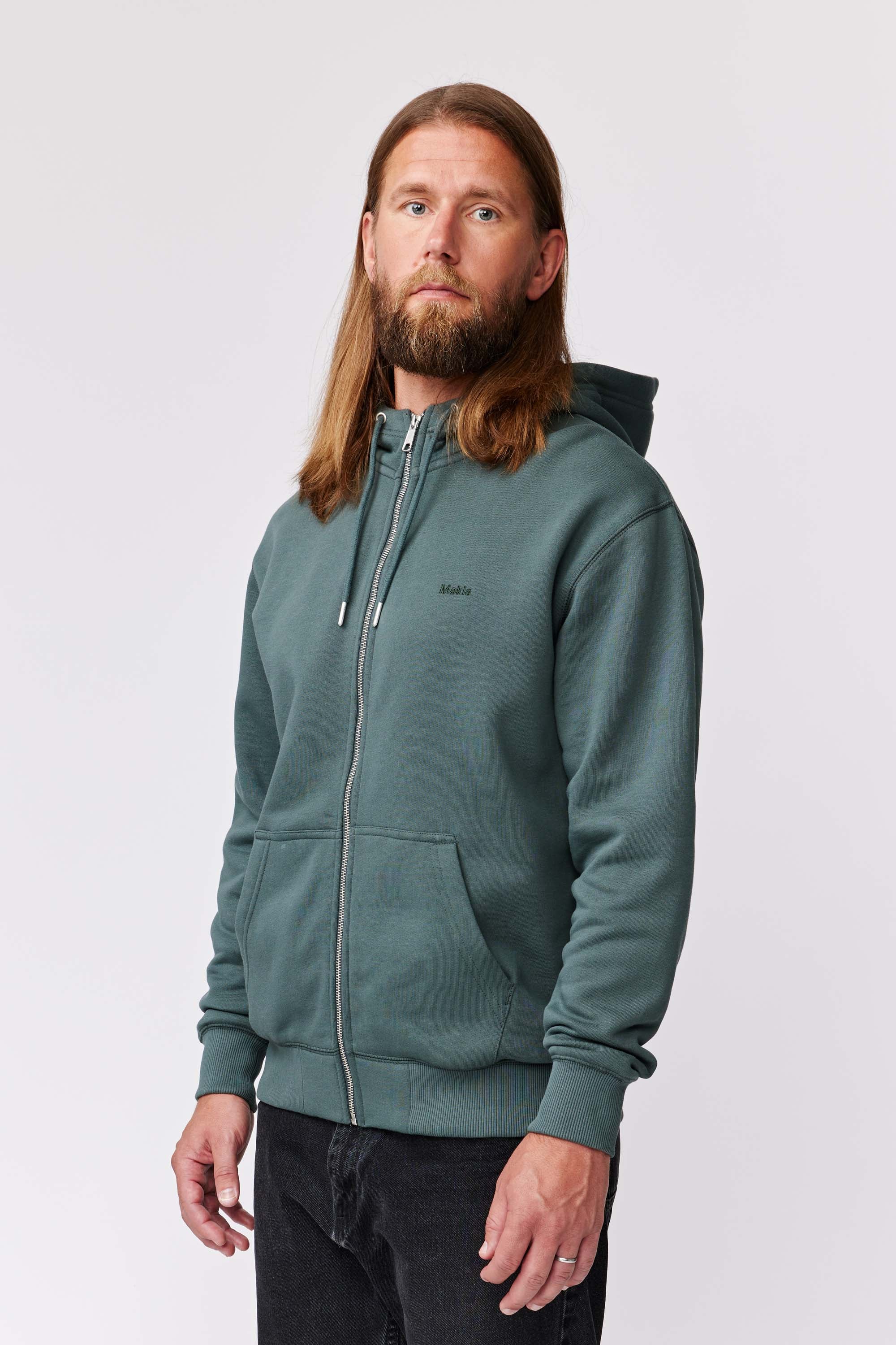 Enso Hooded Zip Sweatshirt