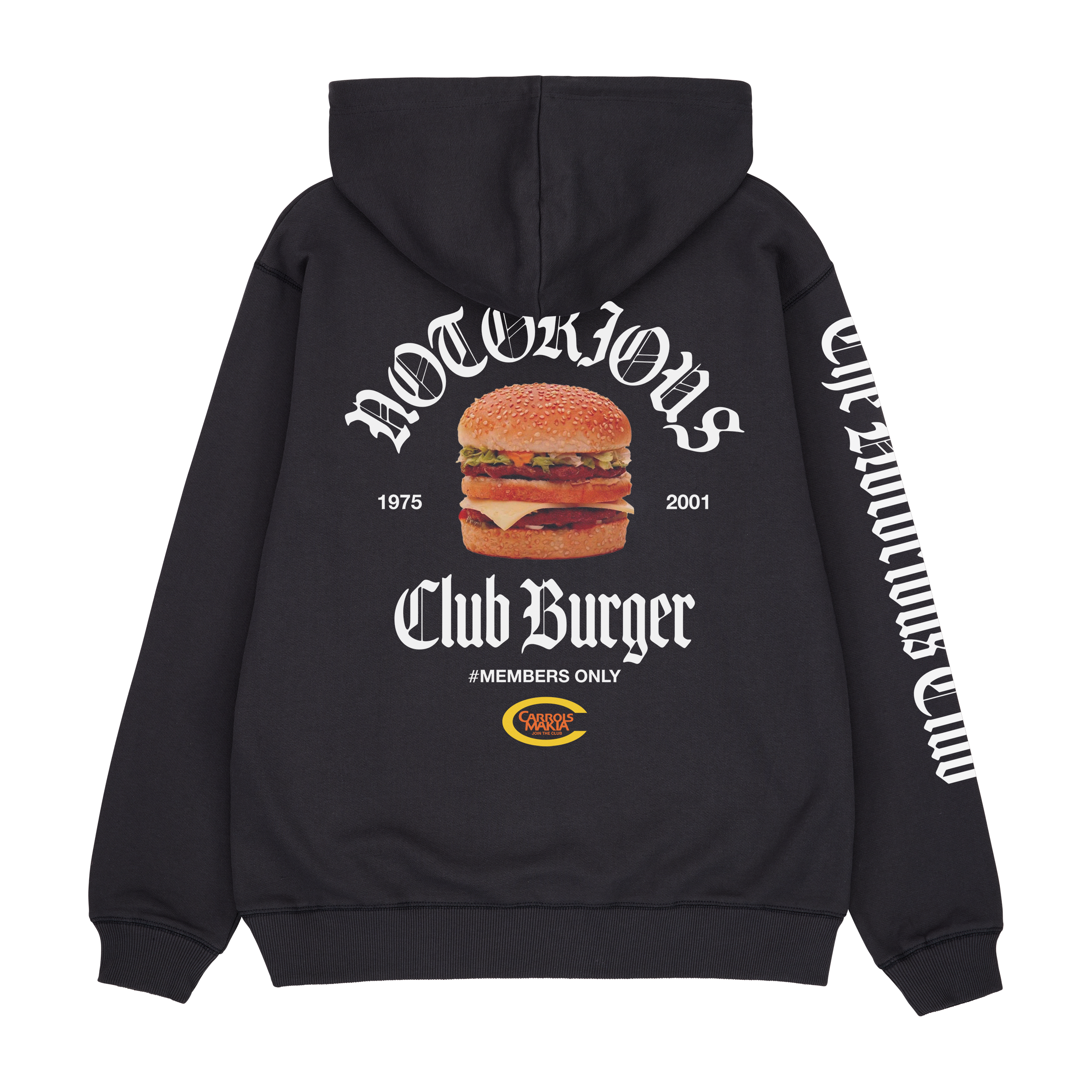 Club Burger Hooded Sweatshirt