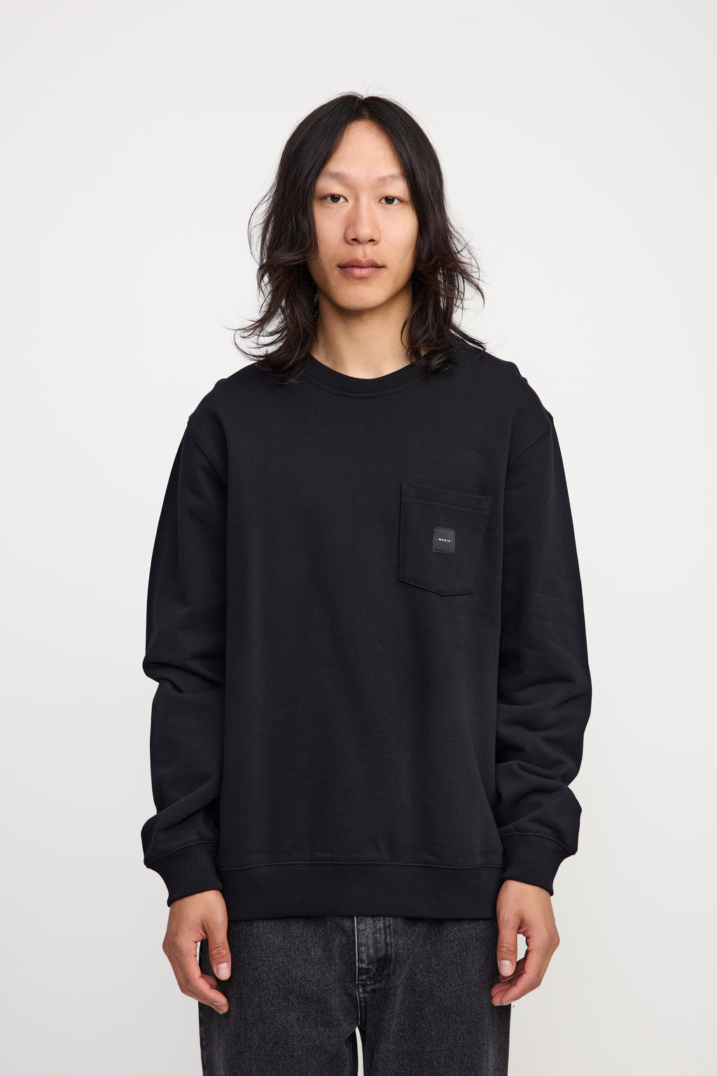 Square Pocket Sweatshirt
