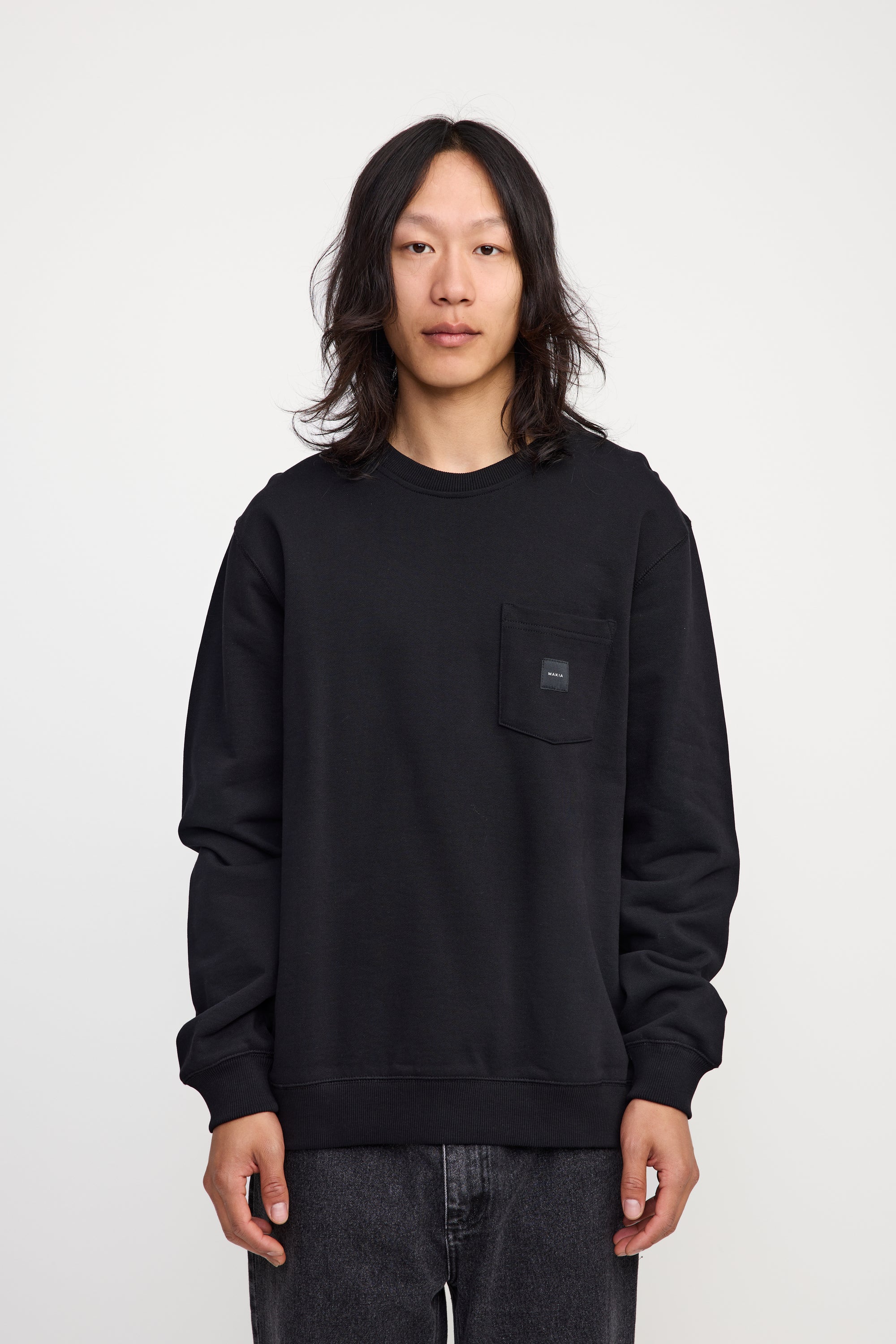 Square Pocket Sweatshirt