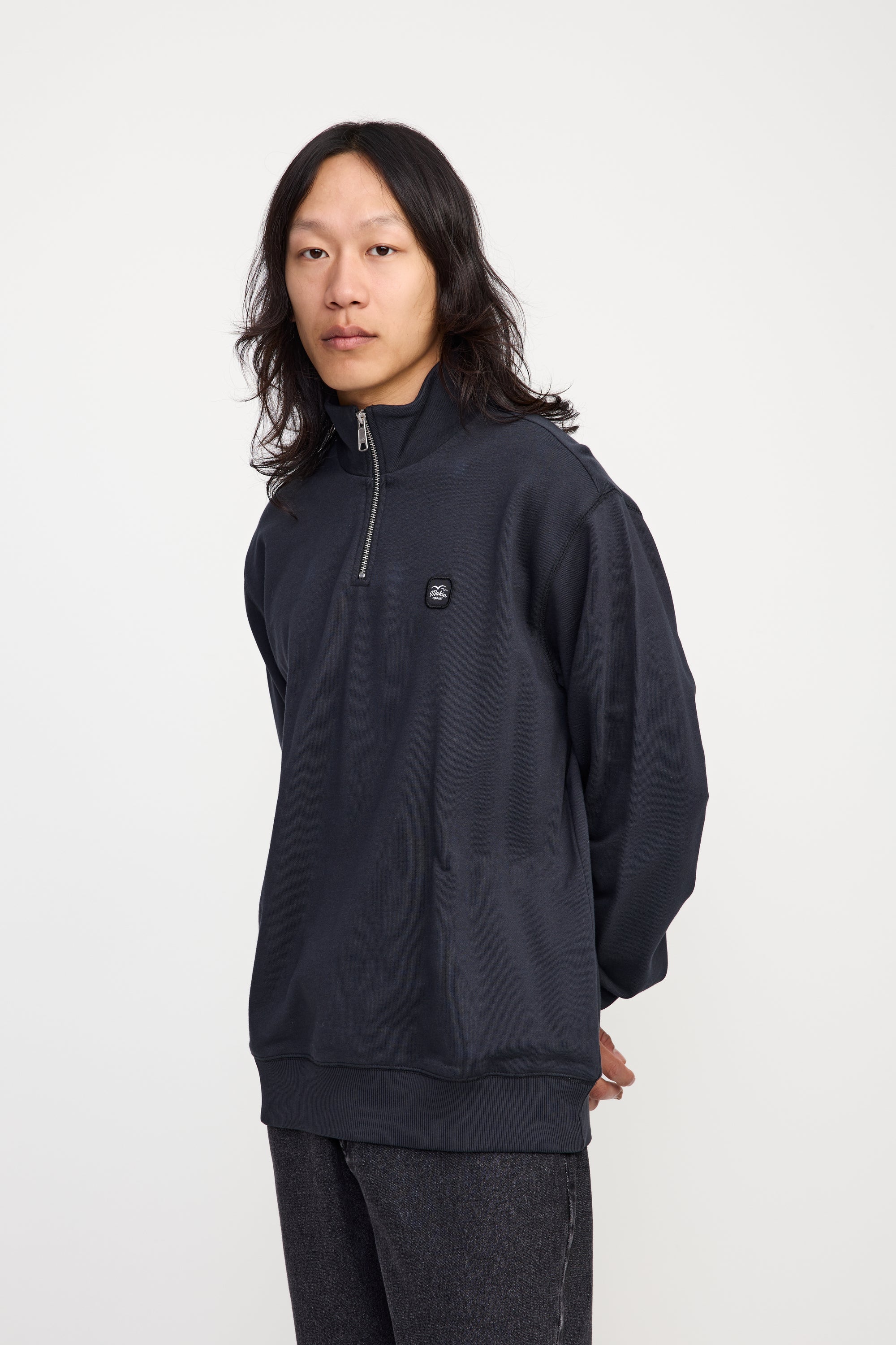 Patch Half Zip collegepaita