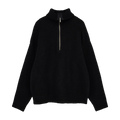 W51102_999_S; W51102_999_XXL; W51102_999_XL; W51102_999_M; W51102_999_L; W51102_999_XS; Makia Tove Half Zip Knit  /  