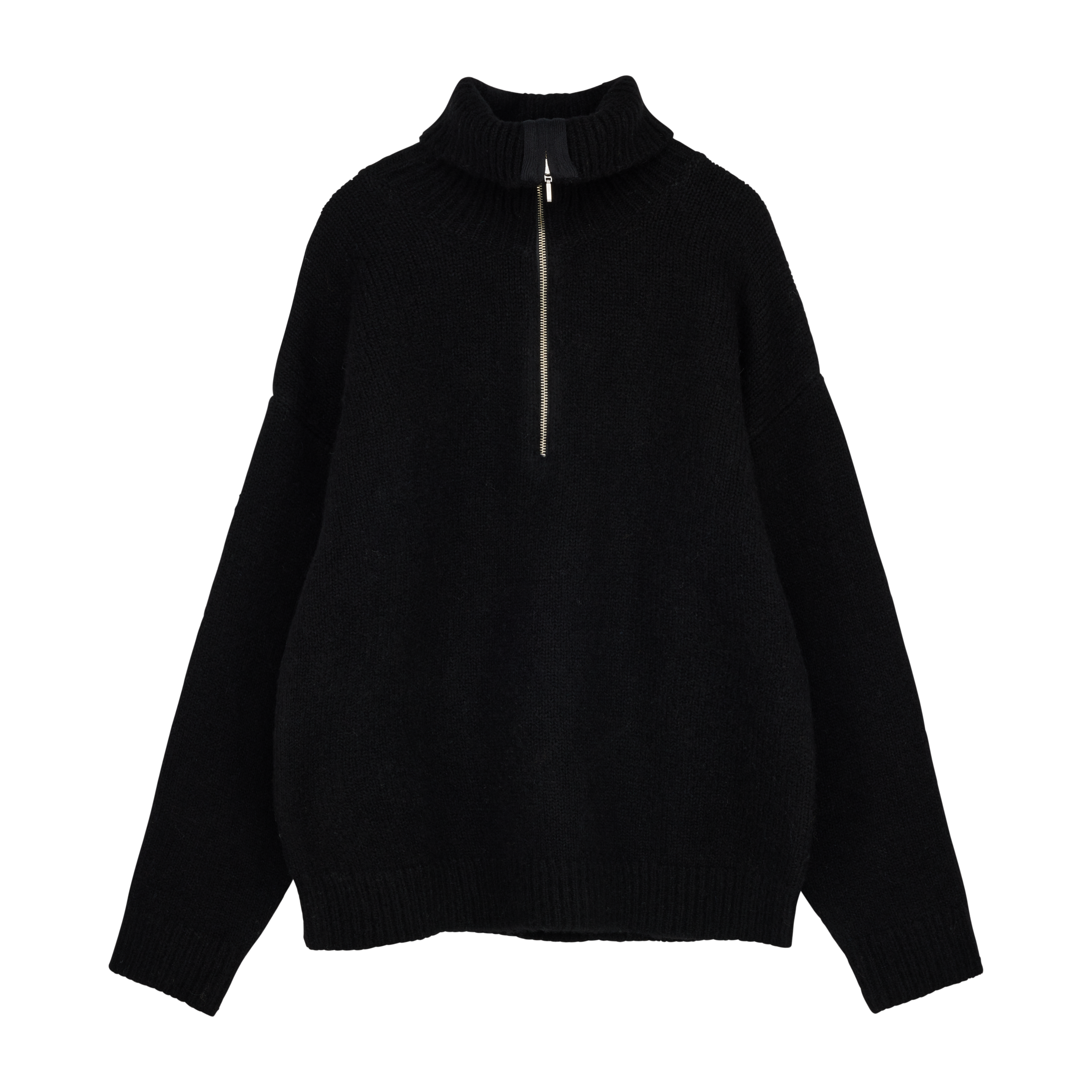 W51102_999_S; W51102_999_XXL; W51102_999_XL; W51102_999_M; W51102_999_L; W51102_999_XS; Makia Tove Half Zip Knit  /  